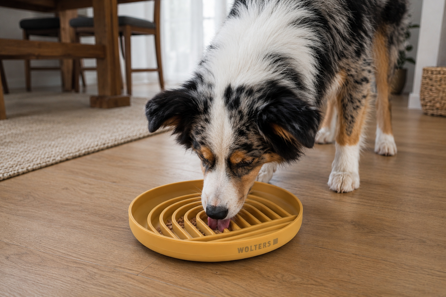 WOLTERS Playful Schleckmatte, curry